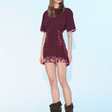 Ss6008 Claudıa Mini Tshirt Elbise