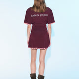 Ss6008 Claudıa Mini Tshirt Elbise
