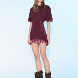 Ss6008 Claudıa Mini Tshirt Elbise