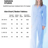 Ss6012 Karmen Padded Slim Fit Jacket