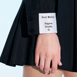 Ss6019 Stephanıe Gömlek Mini Elbise