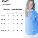 Ss6025 Selita Oversize Shirt