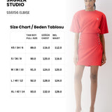 SS6156 Side Tie Mini Dress