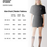 SS6156 Yandan Bağlamalı Mini Elbise