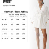 SS6185 Desenli Kimono