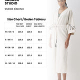 SS6186 Keten Bağlamalı Kimono