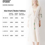 SS6186 Linen Tie-Front Kimono