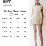 SS6190 Buttoned Mini Dress