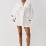 SS6185 Desenli Kimono