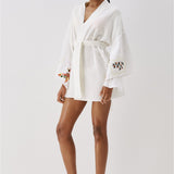 SS6185 Desenli Kimono