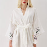 SS6185 Desenli Kimono