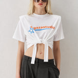 SS6181 BAĞLAMALI T-Shirt