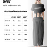 SS6181 BAĞLAMALI T-Shirt