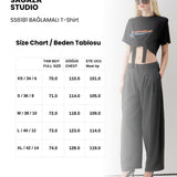 SS6181 BAĞLAMALI T-Shirt