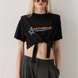 SS6181 BAĞLAMALI T-Shirt