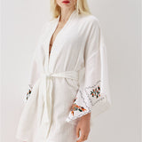 SS6185 Desenli Kimono